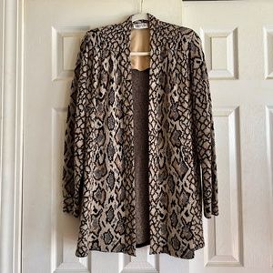 Vintage Marie St John knit cardigan